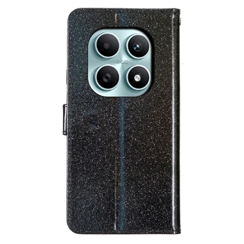 Bőrtok Xiaomi Redmi Note 15 5g Csillámpor