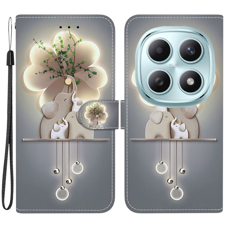 Bőrtok Xiaomi Redmi Note 15 5g Három Elefánt