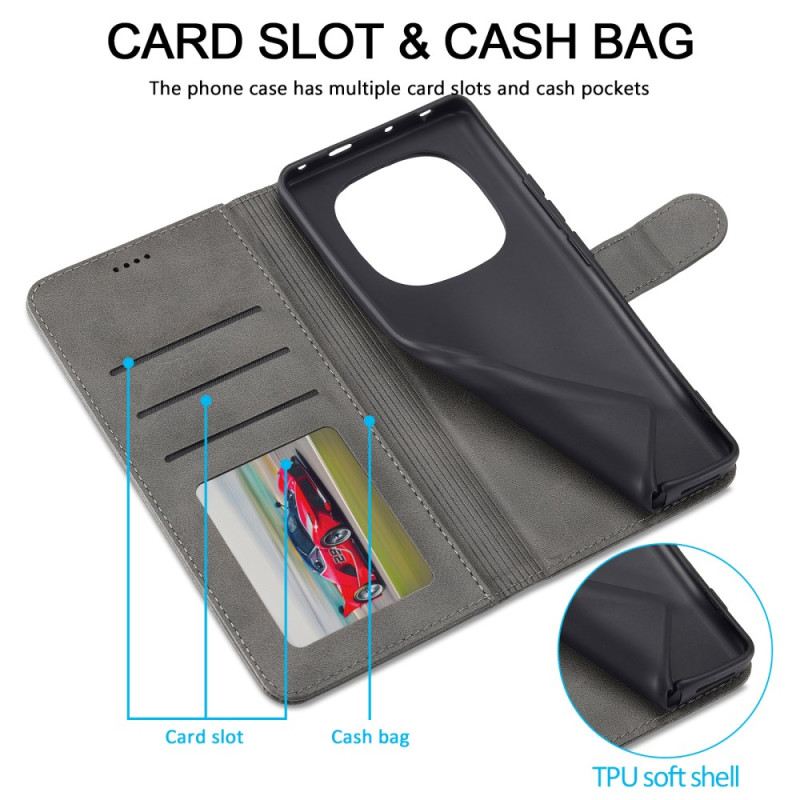 Bőrtok Xiaomi Redmi Note 15 5g Lc.imeeke Bőrhatású