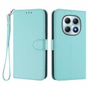 Bőrtok Xiaomi Redmi Note 15 5g Műbőr