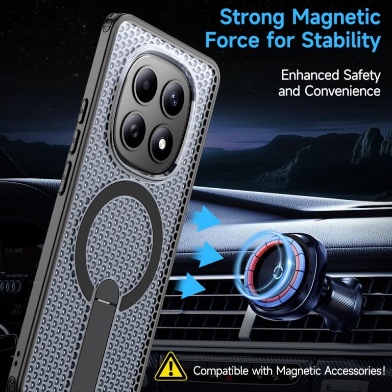 Bőrtok Xiaomi Redmi Note 15 5g Rácsos Textúra