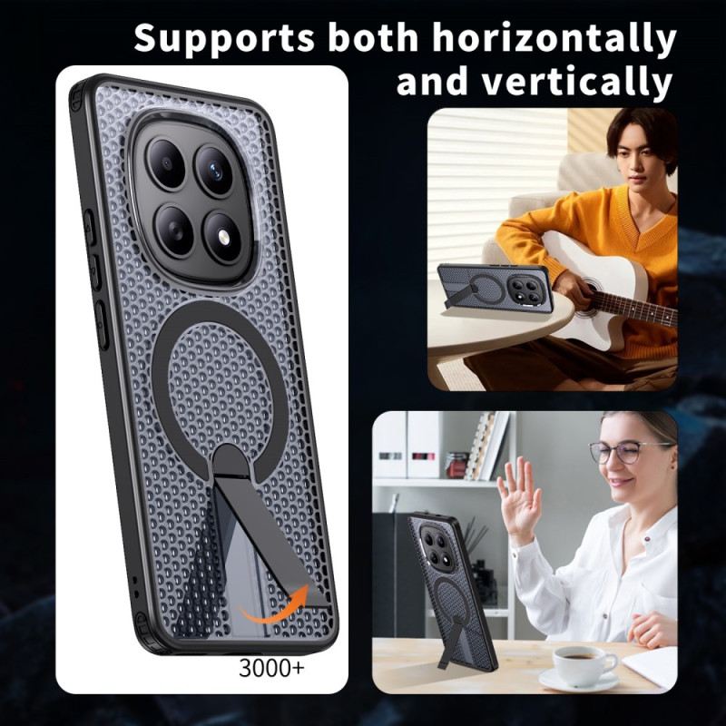 Bőrtok Xiaomi Redmi Note 15 5g Rácsos Textúra