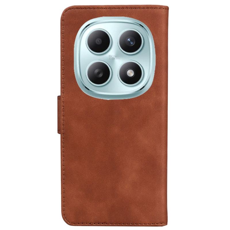 Bőrtok Xiaomi Redmi Note 15 5g Velúr Hatású