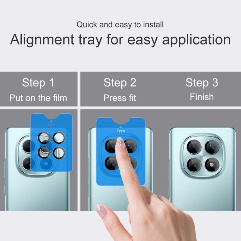 Edzett Üveg Lencsevédő Xiaomi Redmi Note 15 5g / Poco M8 5g Készülékekhez (pozicionáló Keret)
