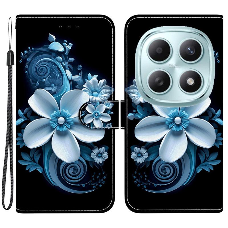 Fliptok Xiaomi Redmi Note 15 5g Fekete Orchidea