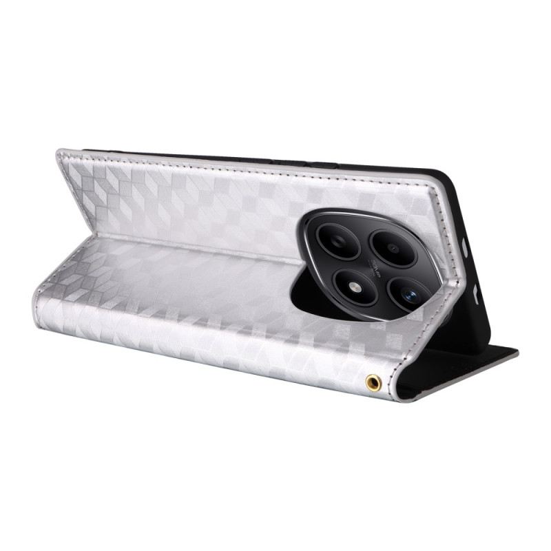 Fliptok Xiaomi Redmi Note 15 5g Gravírozott Rombuszminta