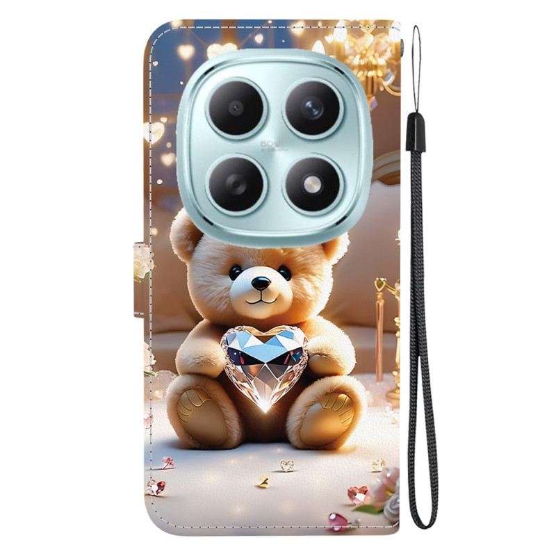 Fliptok Xiaomi Redmi Note 15 5g Gyémántmedve