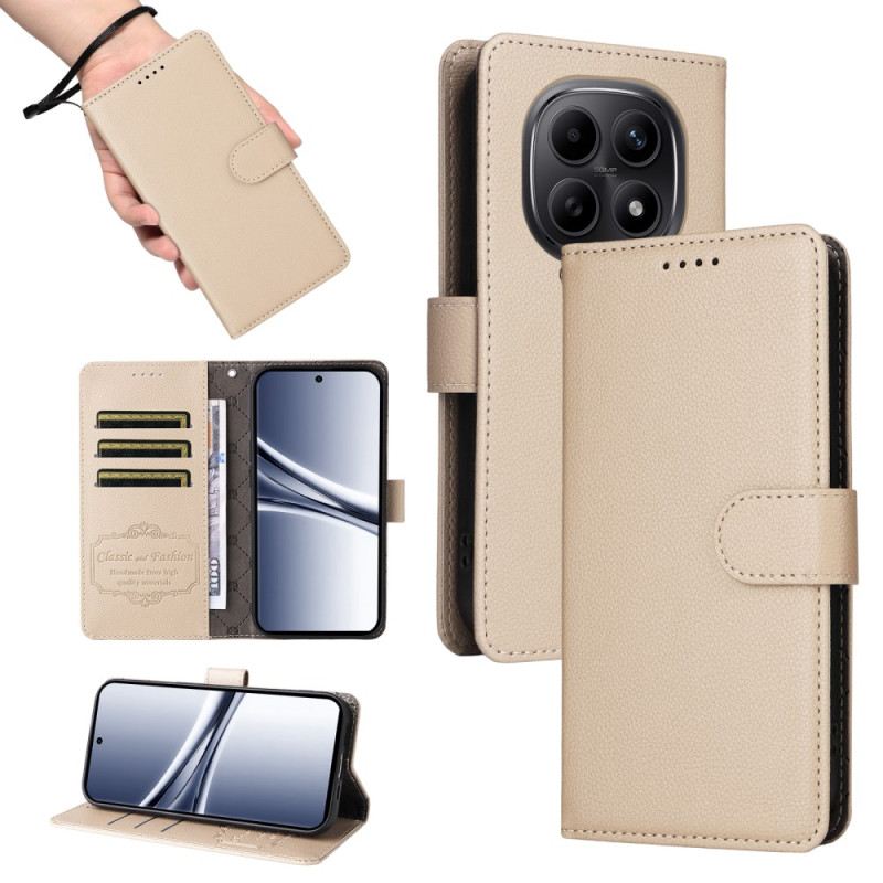 Fliptok Xiaomi Redmi Note 15 5g Rfid-blokkoló És Pánt