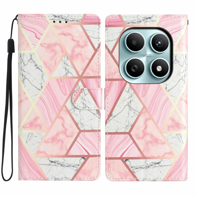 Fliptok Xiaomi Redmi Note 15 5g Rózsaszín Márvány
