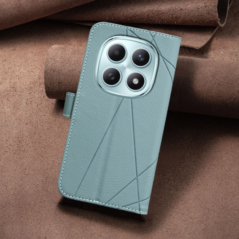 Kinyitható Bőrtok Xiaomi Redmi Note 15 5g Binfen Color Vonalak