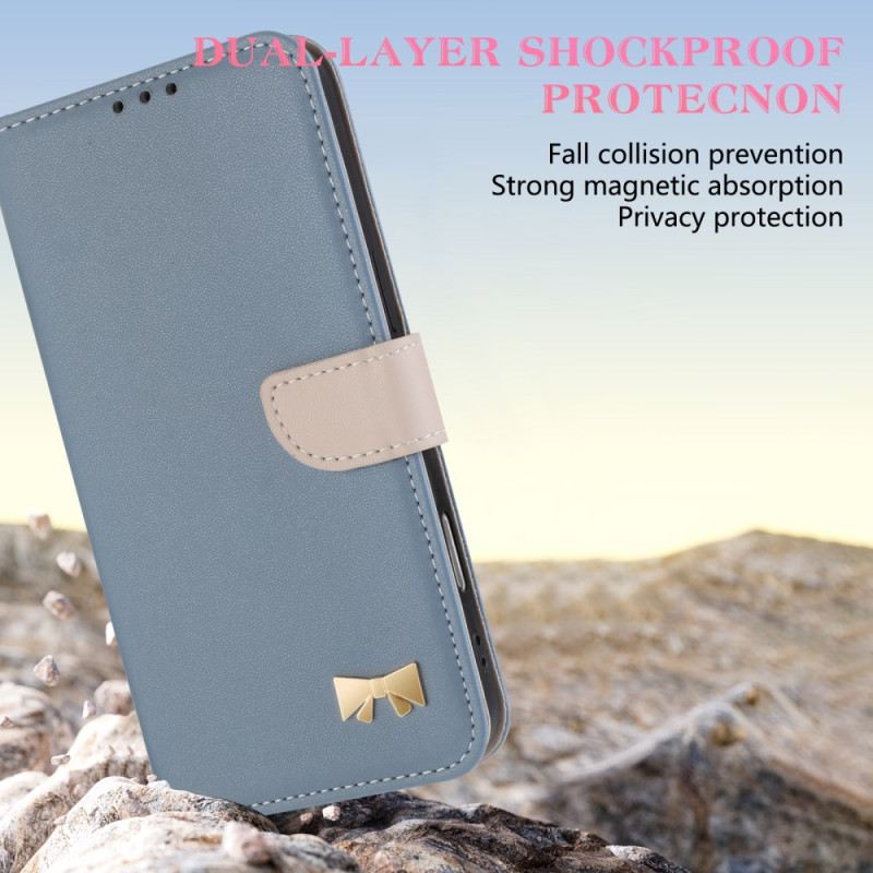 Kinyitható Tokok Xiaomi Redmi Note 15 5g Dekoratív Csomó