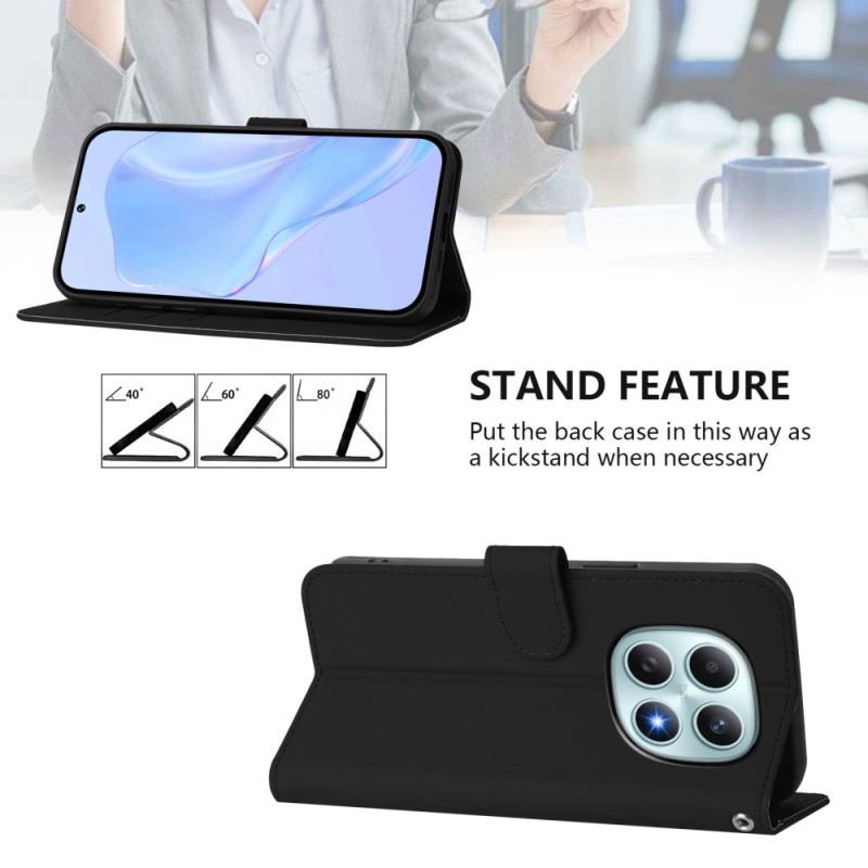 Kinyitható Tokok Xiaomi Redmi Note 15 5g Egyszínű