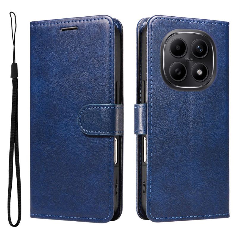 Kinyitható Tokok Xiaomi Redmi Note 15 5g Egyszínű Bőrhatású