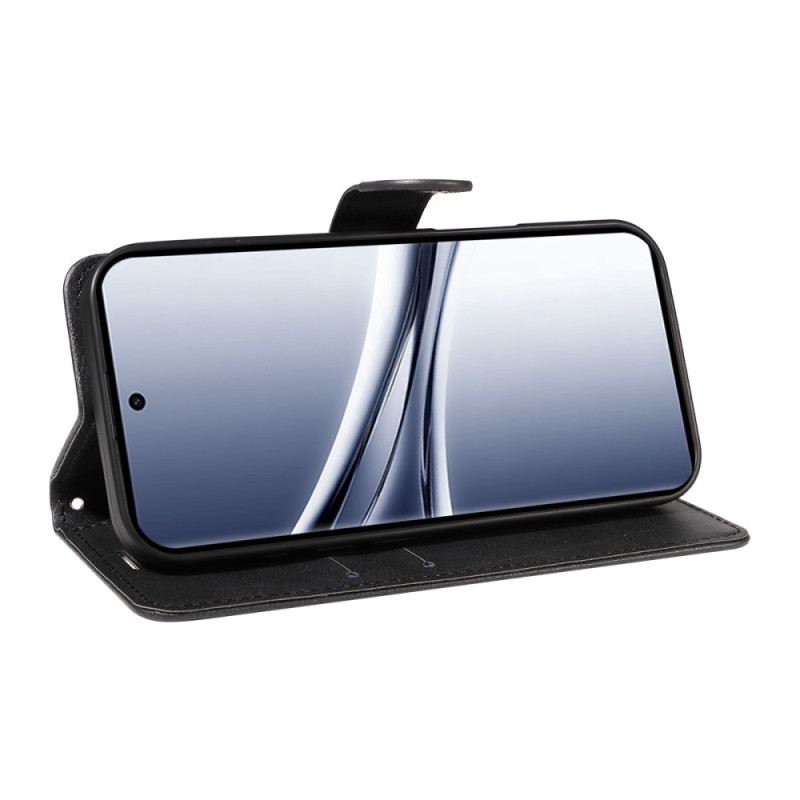 Kinyitható Tokok Xiaomi Redmi Note 15 5g Egyszínű Bőrhatású