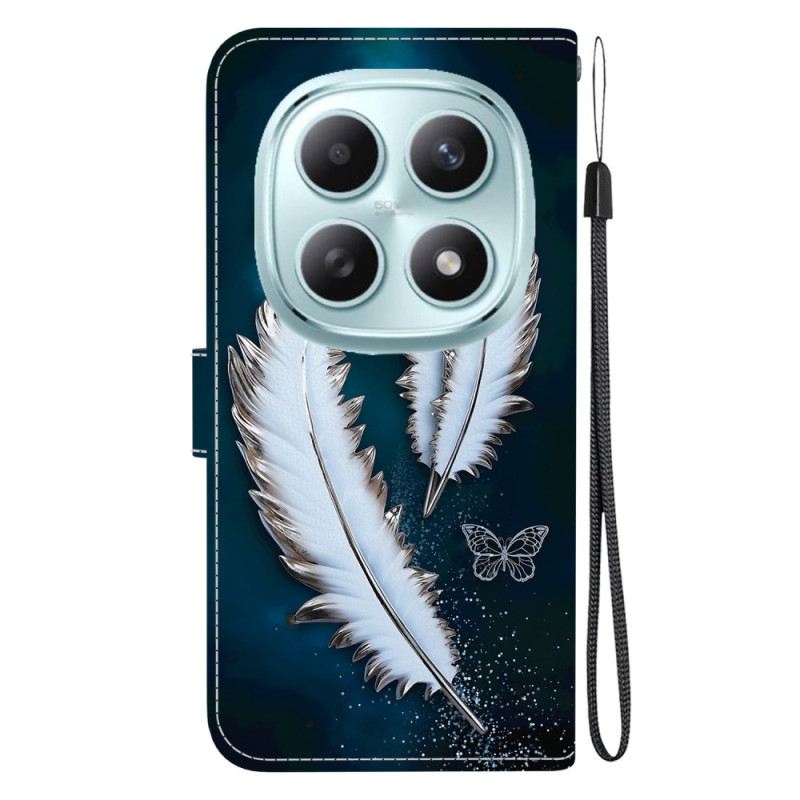 Kinyitható Tokok Xiaomi Redmi Note 15 5g Fehér Tollak