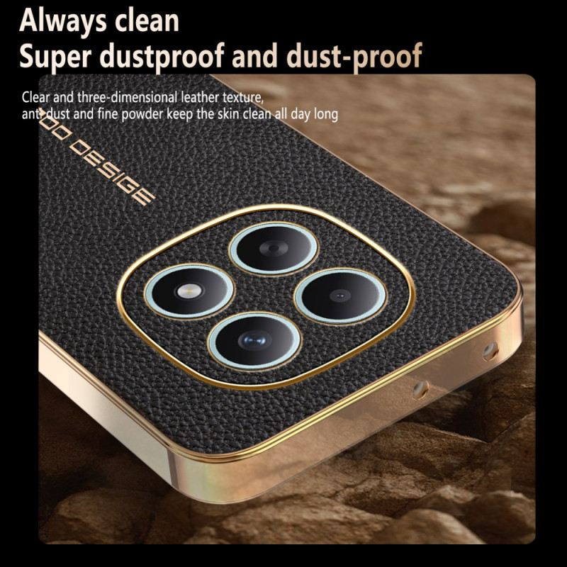 Mobiltelefon Tokok Xiaomi Redmi Note 15 5g Karcálló Licsi Textúra