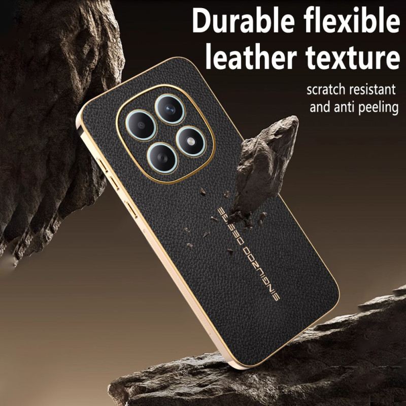 Mobiltelefon Tokok Xiaomi Redmi Note 15 5g Karcálló Licsi Textúra