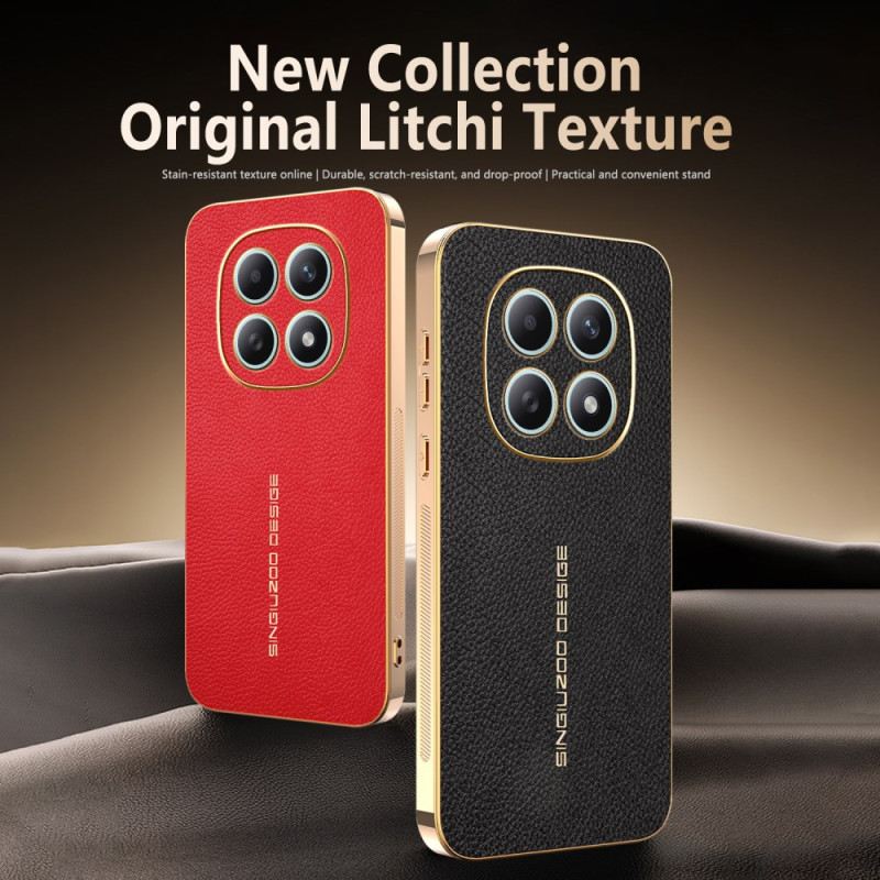 Mobiltelefon Tokok Xiaomi Redmi Note 15 5g Karcálló Licsi Textúra