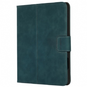 Bőrtok iPad (2025) Bőr Fedél És Tolltartó