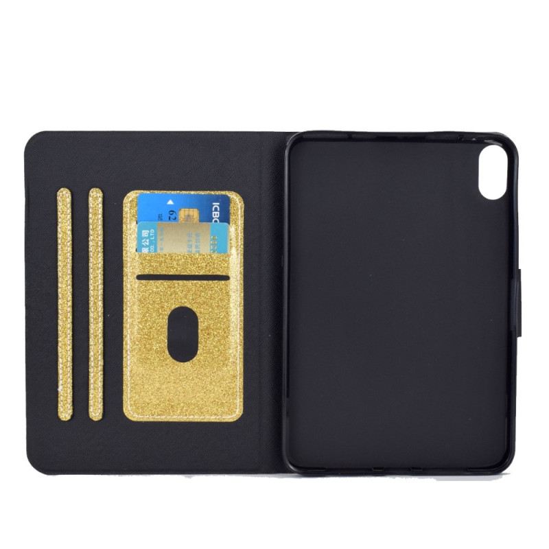 Bőrtok iPad (2025) Flitterek