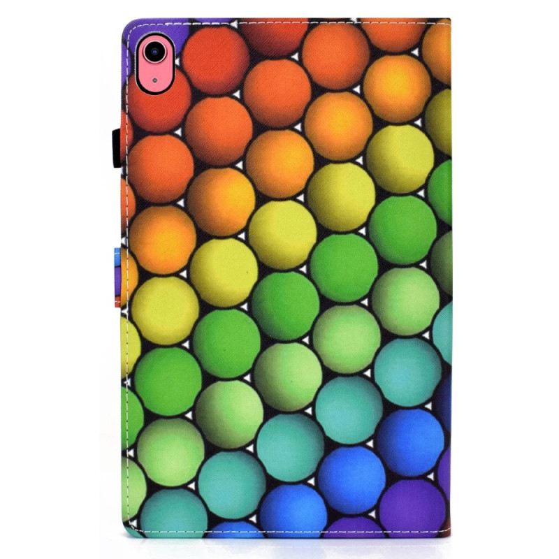 Bőrtok iPad (2025) Geometrikus Minta