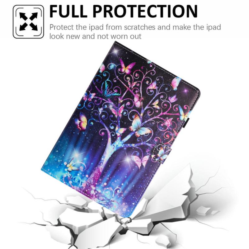 Bőrtok iPad (2025) Meteorpillangók