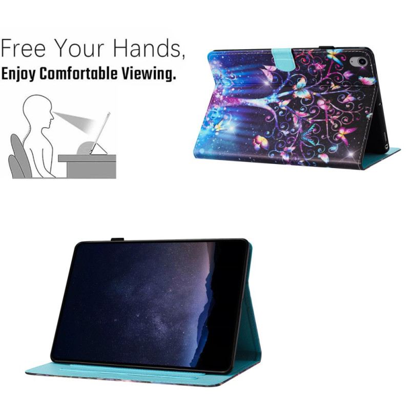 Bőrtok iPad (2025) Meteorpillangók