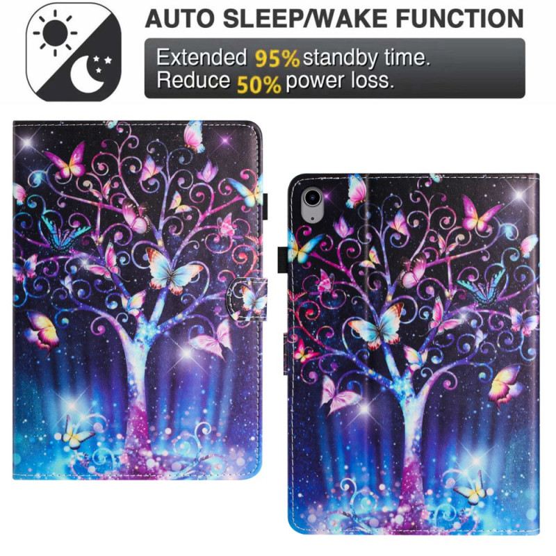 Bőrtok iPad (2025) Meteorpillangók