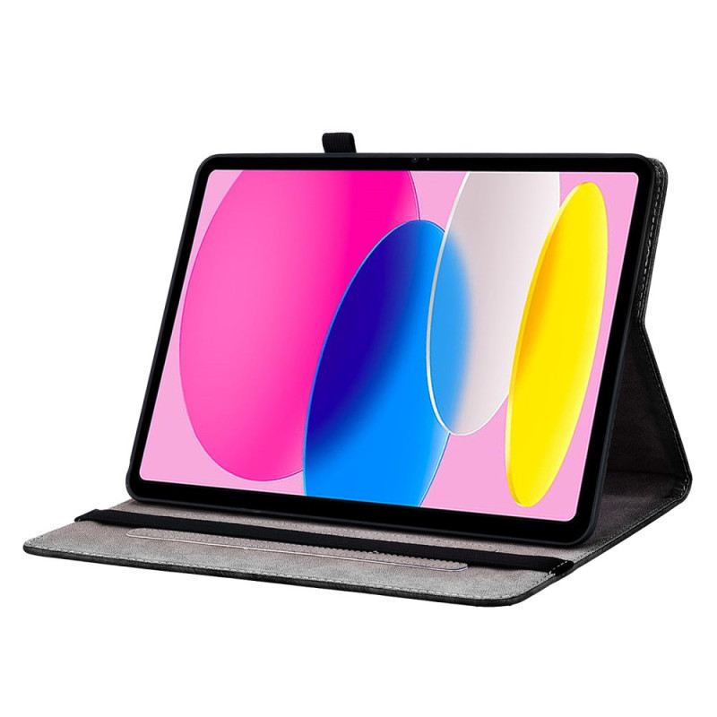 Bőrtok iPad (2025) Páva