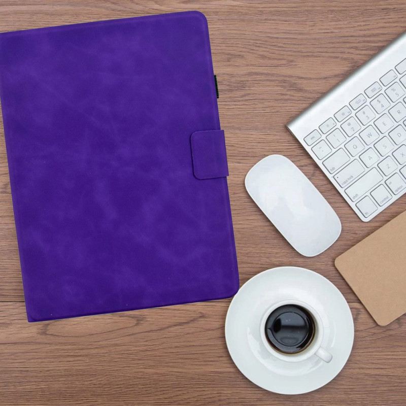 Bőrtok iPad (2025) Retro Bőrhatású