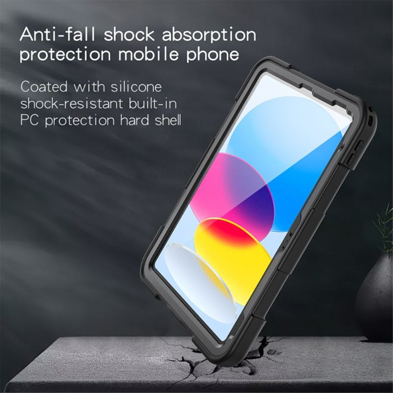 Ip68 Vízálló Tok Ipadhez (2025) / 10.9 (2022) Ip68 Vízálló Állvány És Nyakpánt