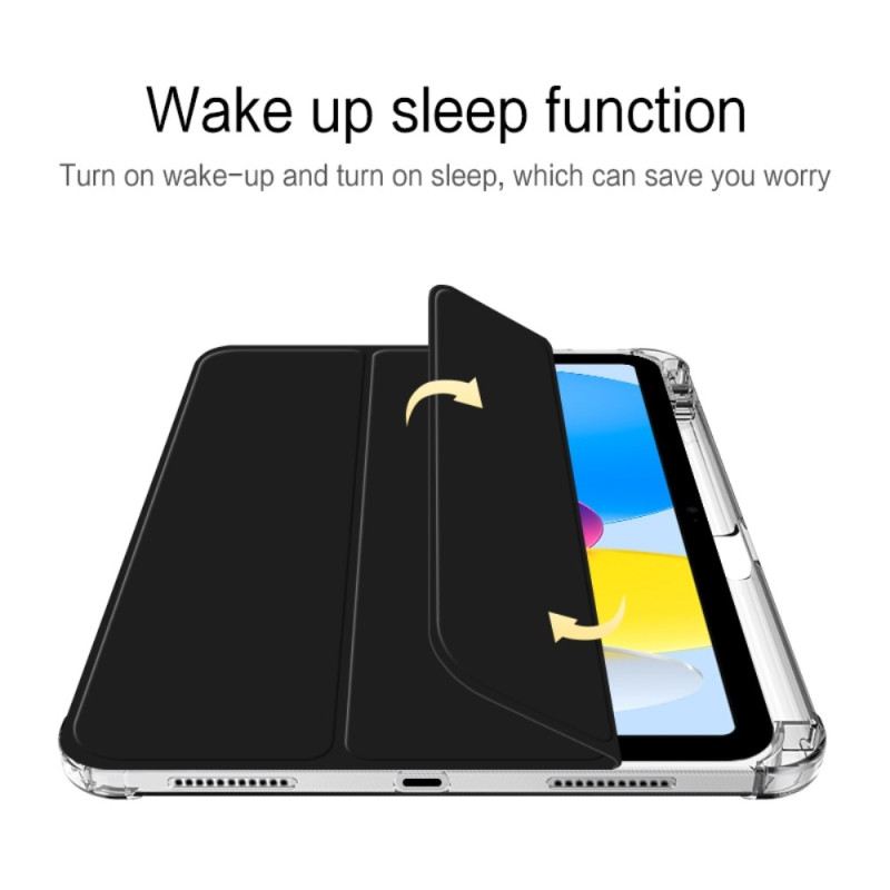 iPad (2025) Átlátszó Hátlap Ceruzatartóval