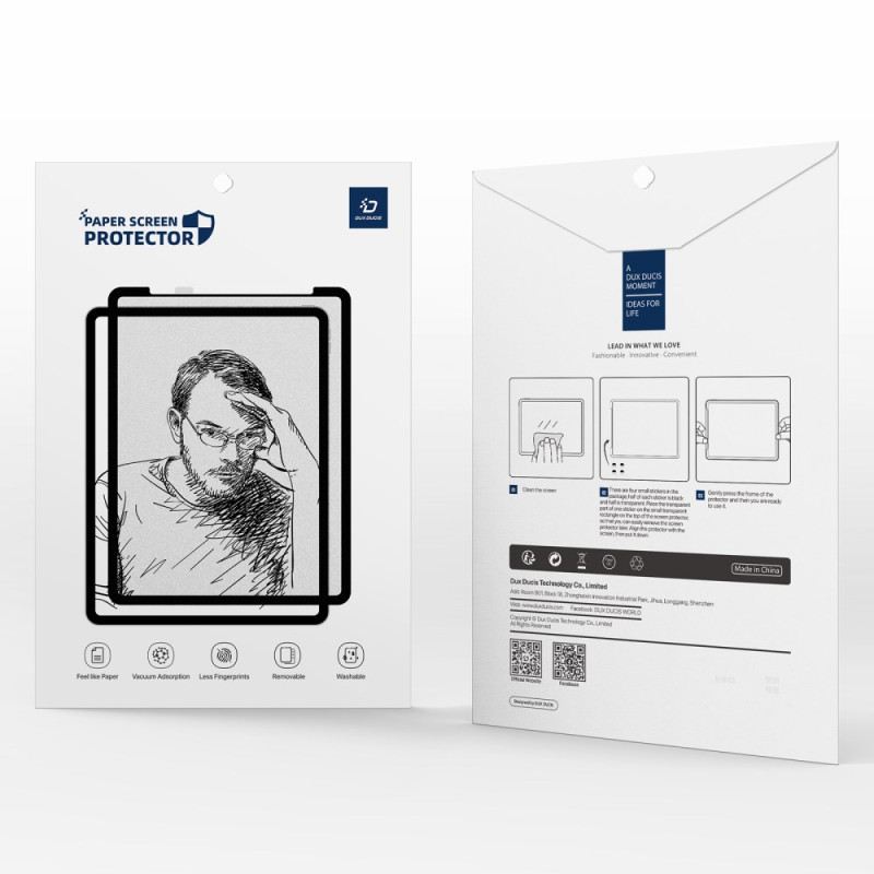 Képernyővédő iPad (2025) / 10.9" (2022) Készülékhez Naad Sorozat Dux Ducis