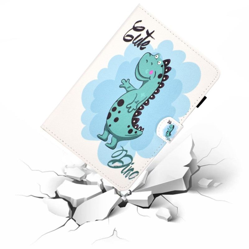 Kinyitható Tokok iPad (2025) Aranyos Dino