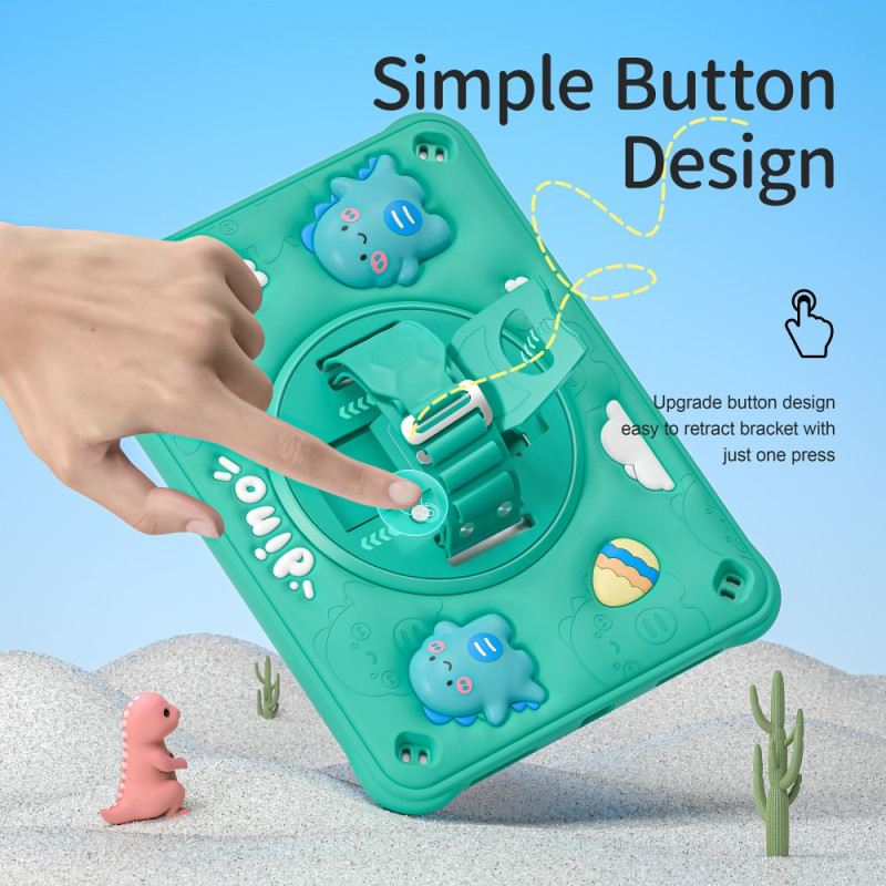 Telefontok iPad (2025) Gyerek Dinoszauruszos Pánt És Tartó