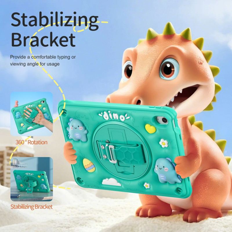 Telefontok iPad (2025) Gyerek Dinoszauruszos Pánt És Tartó