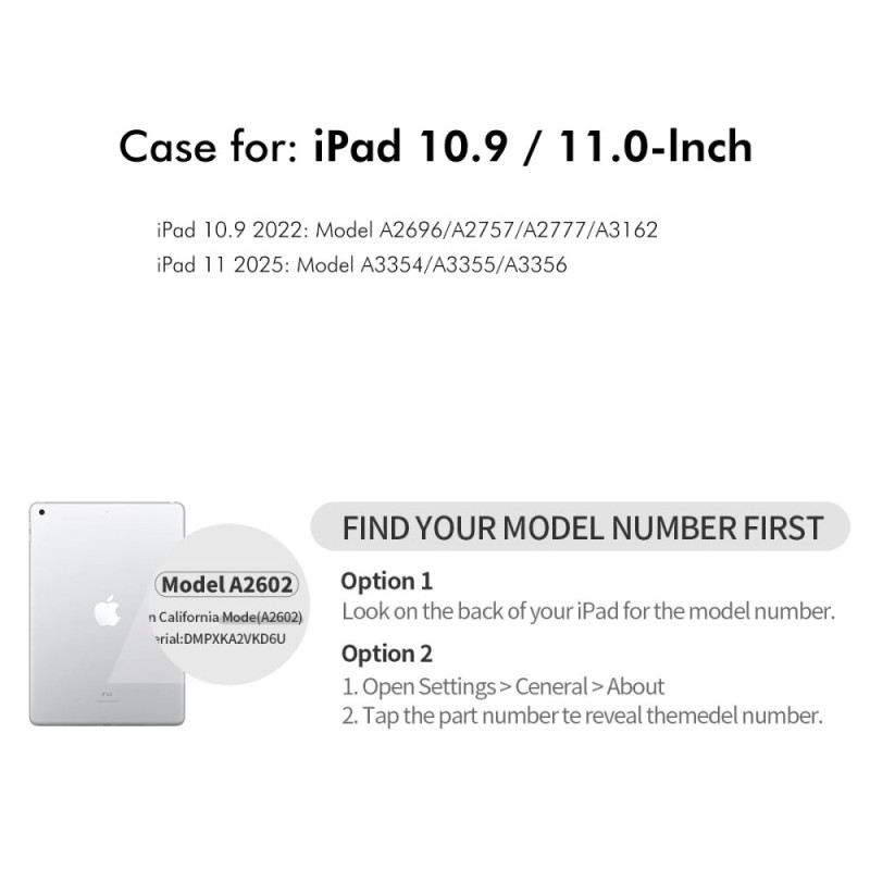 Tok iPad (2025) 360 Fokban Forgatható Kialakítás Enkay