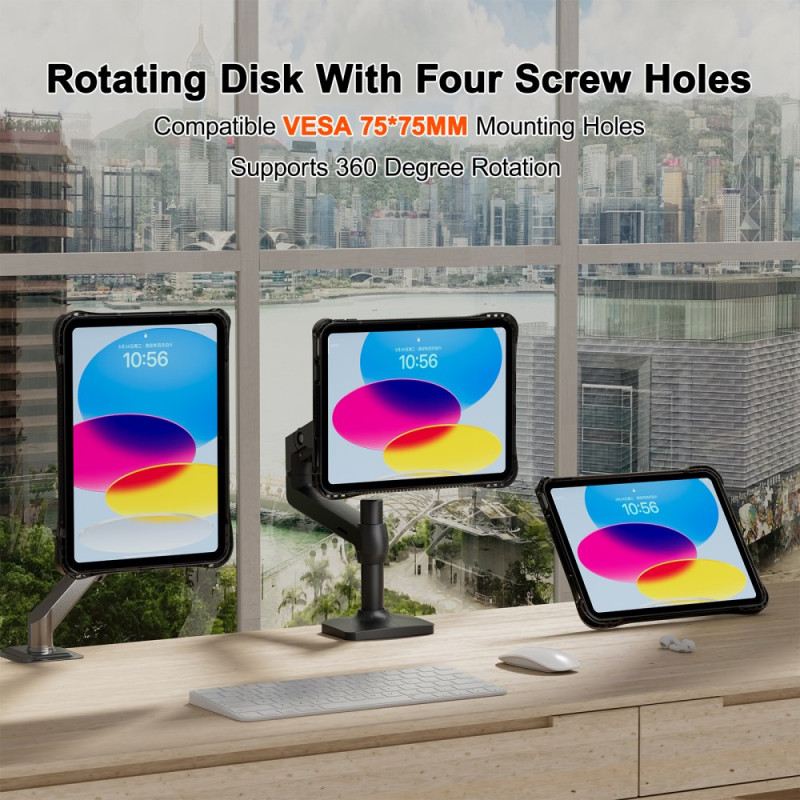 Tok iPad (2025) Átlátszó Integrált Állvány