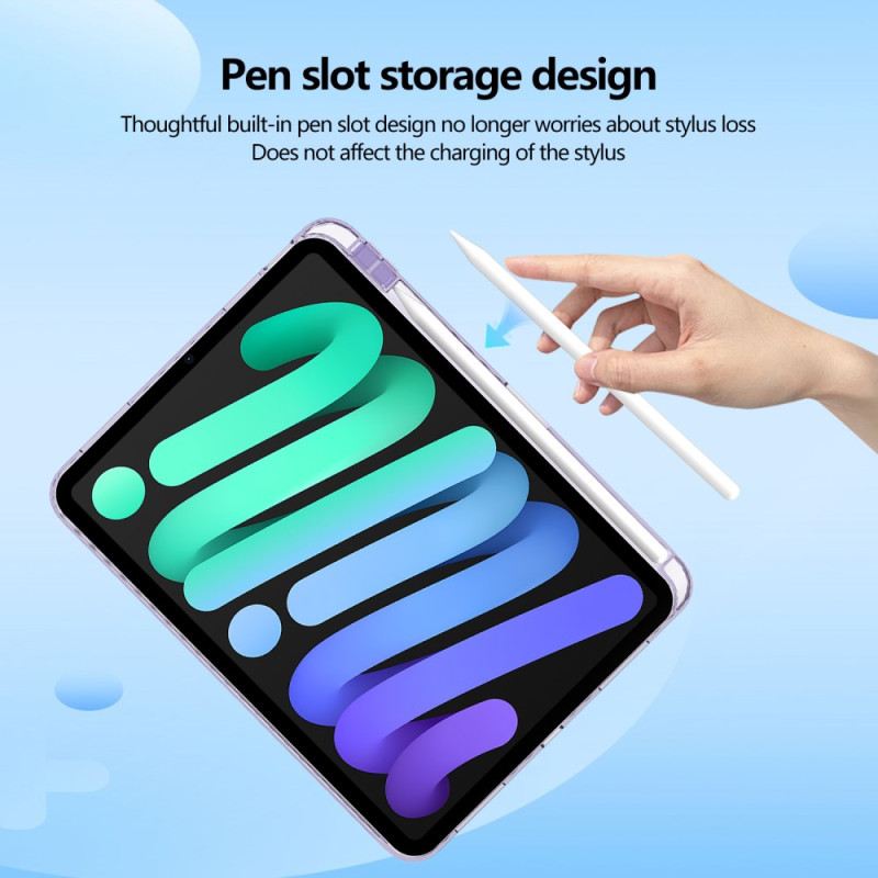 Tok iPad (2025) Átlátszó Stylus Tartó