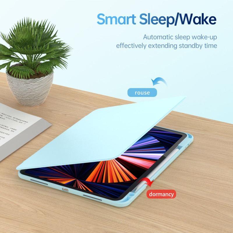 Tok iPad (2025) -ban Forgó Állvány És Pasztellszínű Borítás