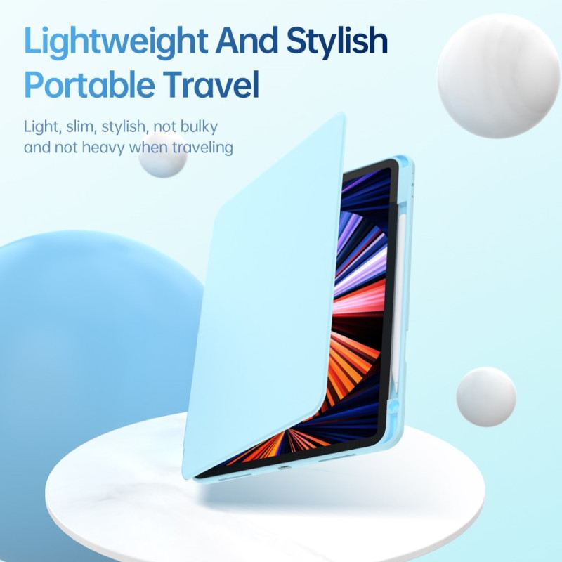 Tok iPad (2025) -ban Forgó Állvány És Pasztellszínű Borítás