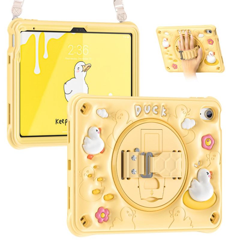 Tok iPad (2025) Gyerekeknek Való Kacsa Állvány És Vállpánt
