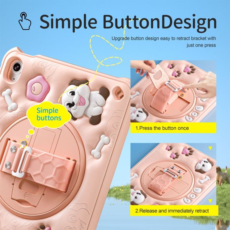 Tok iPad (2025) Gyerekeknek Való Kutya Vállpánt És Állvány