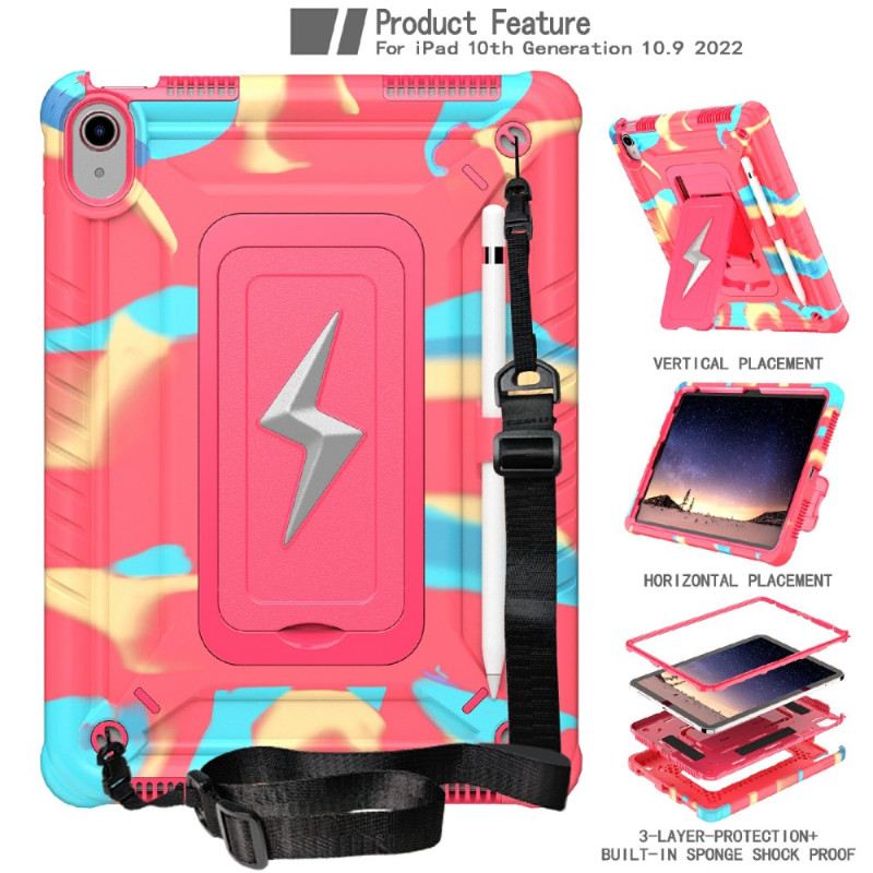 Tok iPad (2025) Hármas Védelem Vállpánttal