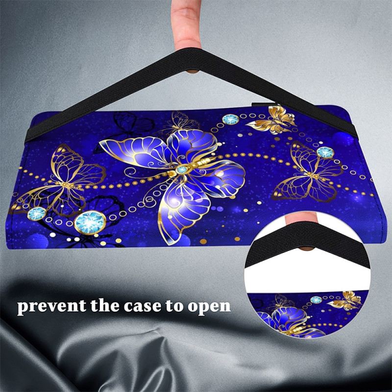 Tok iPad (2025) Kék És Arany Pillangók