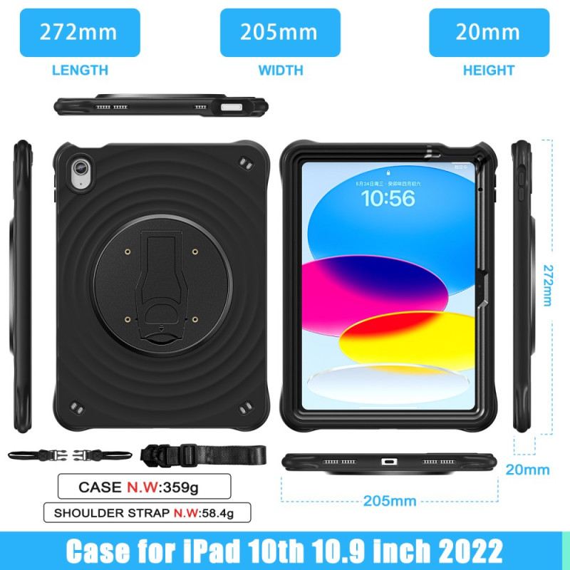 Tok iPad (2025) Megerősített Tartás És Védelem