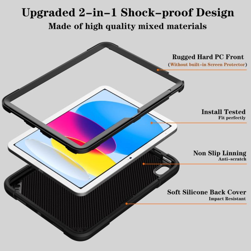 Tok iPad (2025) Punk Kihajtható Állvány És Vállpánt