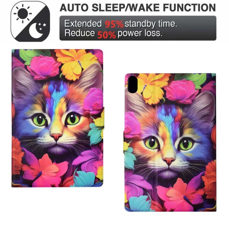 Tok iPad (2025) Rózsaszín Cica