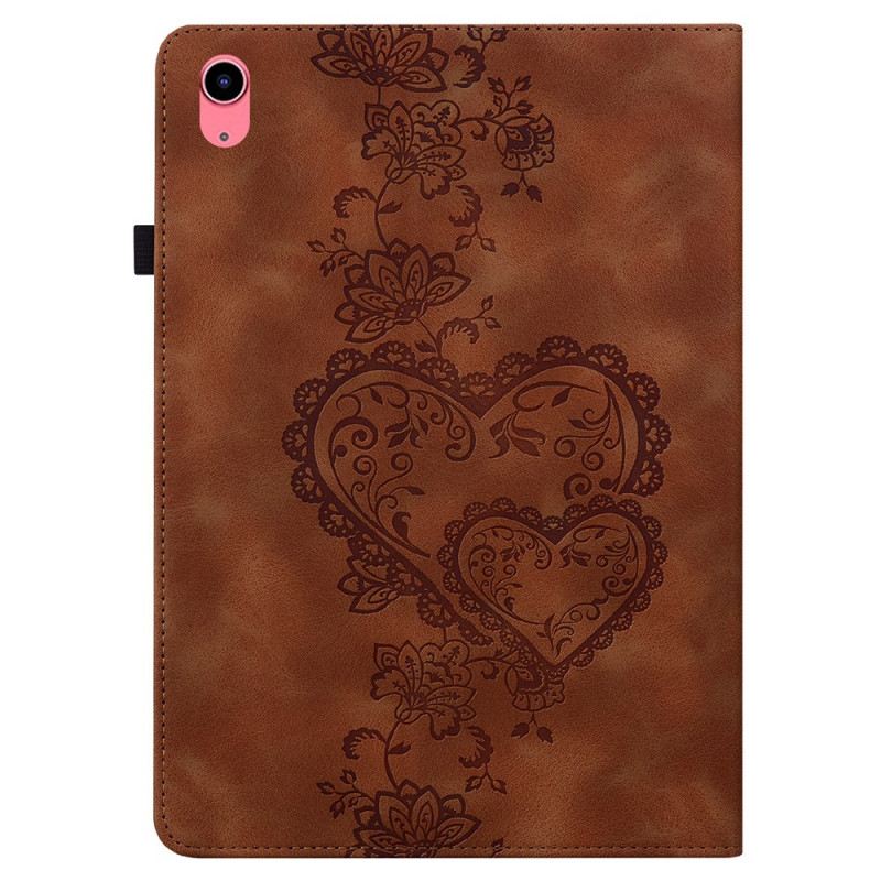 Tok iPad (2025) Szívek Stylus Tartóval