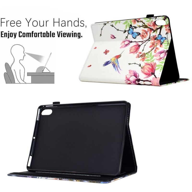 Tok iPad (2025) Virág- És Madárminta